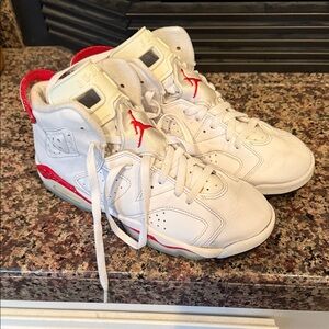 Nike Kids Sneakers White and Red